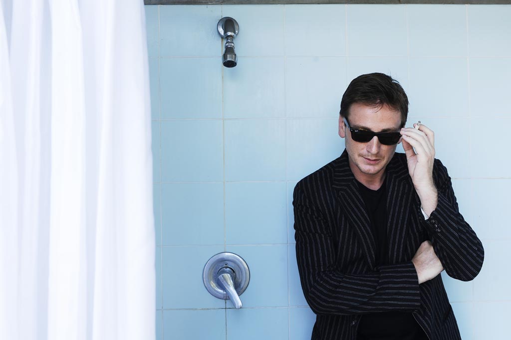 08/30/2008. 65th Venice International Film Festival. Close up of French actor Benoit Magimel.